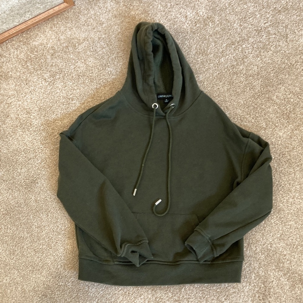 Women’s Sweatshirt/Hoody, Size Small, Olive Green